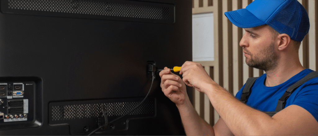 Assistência técnica de televisores